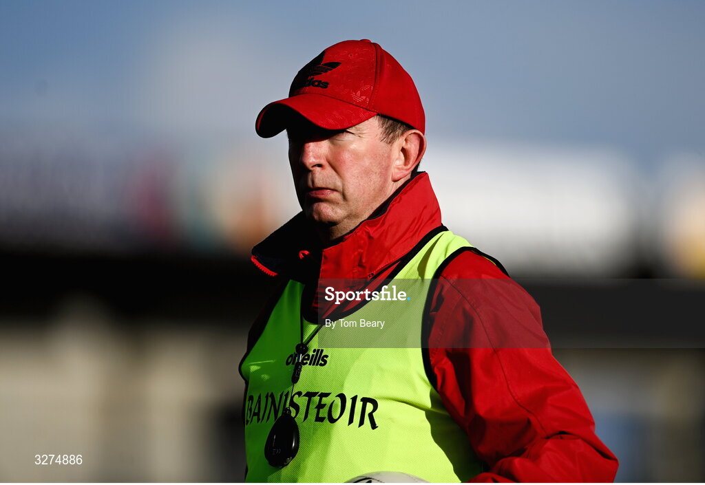 1 November 2025; Pádraig Pearses manager Frank Canning before the Roscommon County Senior Club Football Championship Final Replay between St Brigid's and Pádraig Pearses at King & Moffatt Dr Hyde Park in Roscommon. Photo by Tom Beary/Sportsfile