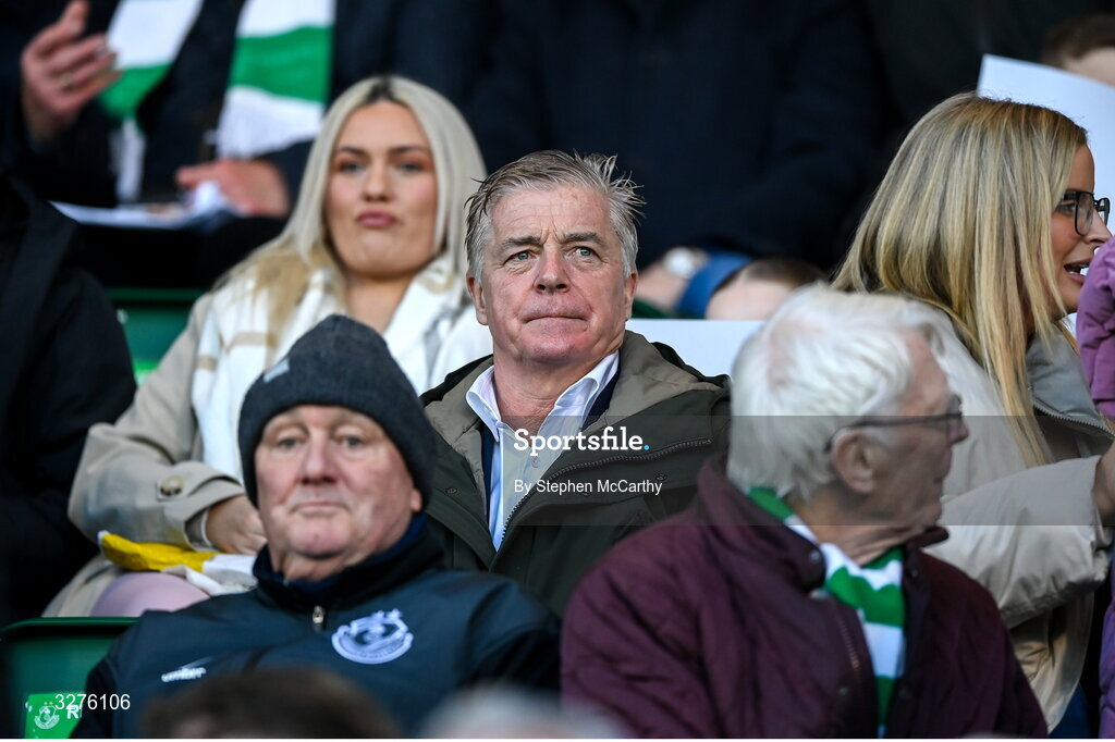 1 November 2025; Shamrock Rovers part owner Ray Wilson before the SSE Airtricity Men's Premier Division match between Shamrock Rovers and Sligo Rovers at Tallaght Stadium in Dublin. Photo by Stephen McCarthy/Sportsfile