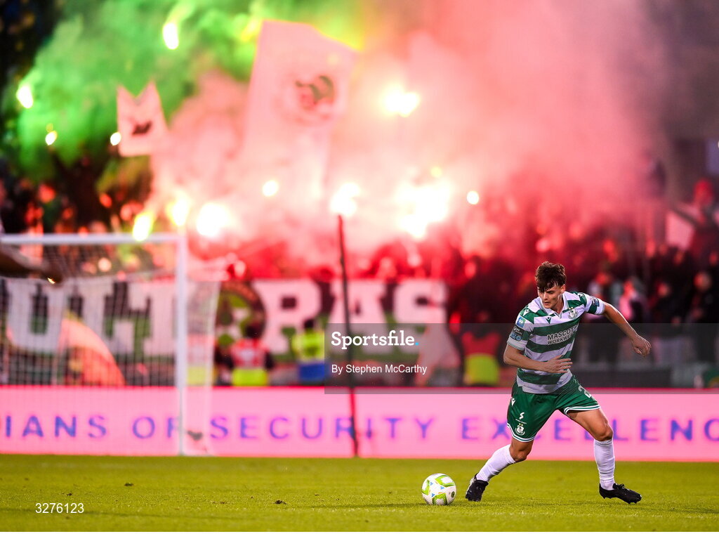 1 November 2025; Egor Vassenin of Shamrock Rovers during the SSE Airtricity Men's Premier Division match between Shamrock Rovers and Sligo Rovers at Tallaght Stadium in Dublin. Photo by Stephen McCarthy/Sportsfile