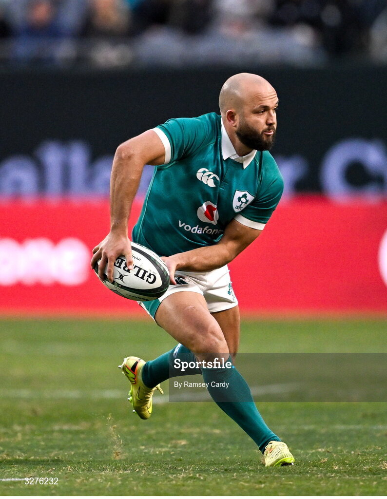 1 November 2025; Jamison Gibson-Park of Ireland during the Gallagher Cup match between Ireland and New Zealand at Soldier Field in Chicago, USA. Photo by Ramsey Cardy/Sportsfile