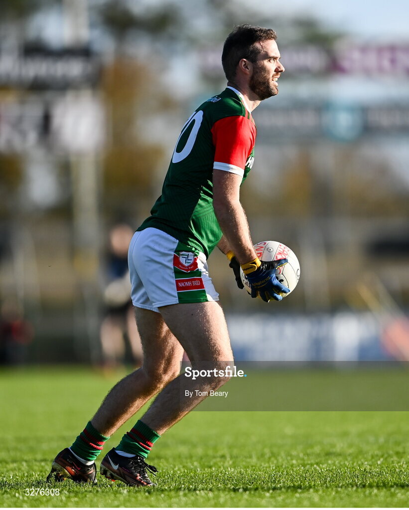 1 November 2025; Paul McGrath of St Brigid's during the Roscommon County Senior Club Football Championship Final Replay between St Brigid's and Pádraig Pearses at King & Moffatt Dr Hyde Park in Roscommon. Photo by Tom Beary/Sportsfile