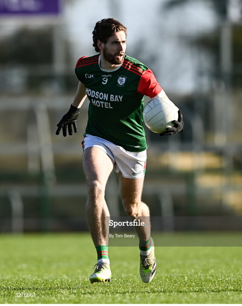 1 November 2025; Eddie Nolan of St Brigid's during the Roscommon County Senior Club Football Championship Final Replay between St Brigid's and Pádraig Pearses at King & Moffatt Dr Hyde Park in Roscommon. Photo by Tom Beary/Sportsfile
