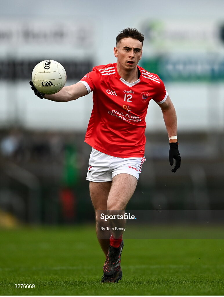 1 November 2025; Eoin Colleran of Pádraig Pearses during the Roscommon County Senior Club Football Championship Final Replay between St Brigid's and Pádraig Pearses at King & Moffatt Dr Hyde Park in Roscommon. Photo by Tom Beary/Sportsfile