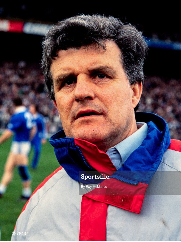 9 April 1989; Cavan manager Gabriel Kelly before the National Football League Semi-Final match between Dublin and Cavan at Croke Park, Dublin. Photo by Ray McManus/Sportsfile