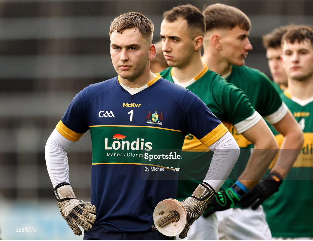8 November 2025; Clonmel Commercials goalkeeper Shane Ryan before the Tipperary County Senior Club Football Championship final match between Clonmel Commercials and Kilsheelan-Kilcash at FBD Semple Stadium in Thurles, Tipperary. Photo by Michael P Ryan/Sportsfile