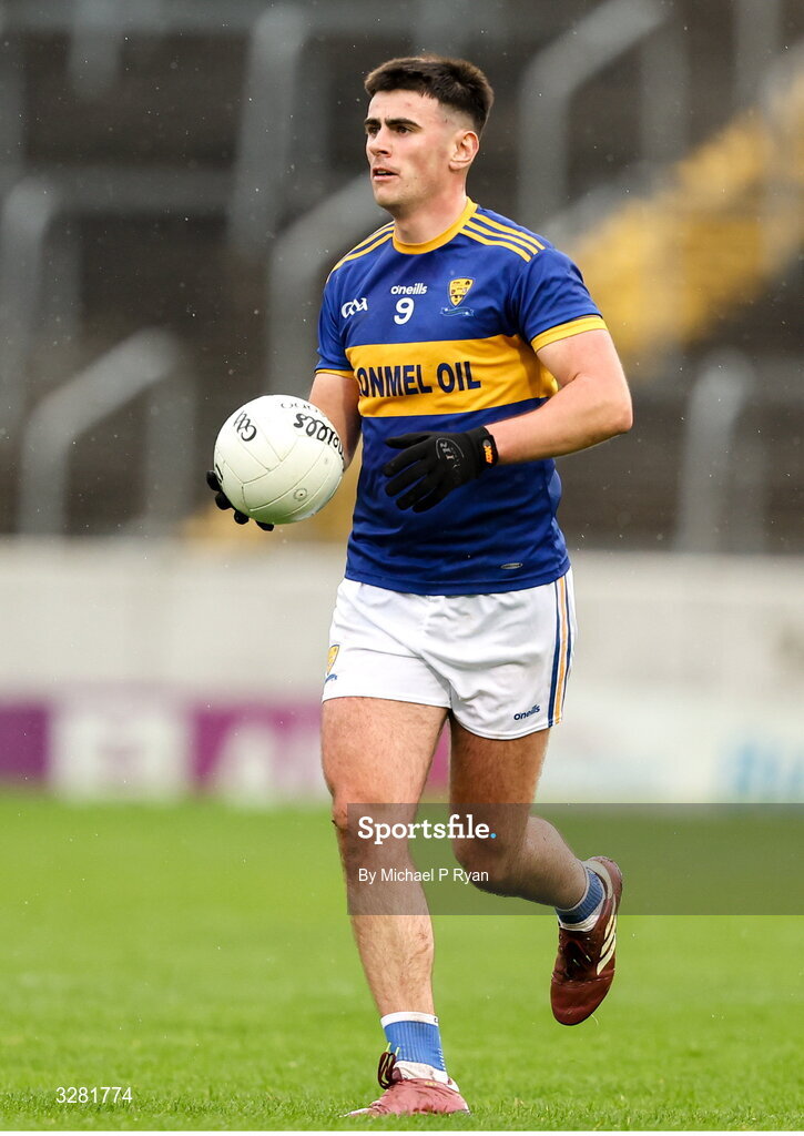 8 November 2025; Billy Murphy of Kilsheelan-Kilcash during the Tipperary County Senior Club Football Championship final match between Clonmel Commercials and Kilsheelan-Kilcash at FBD Semple Stadium in Thurles, Tipperary. Photo by Michael P Ryan/Sportsfile