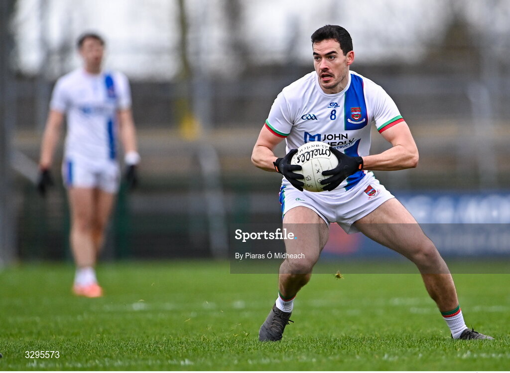 16 November 2025; Mike Murray of Ballina Stephenites during the AIB Connacht GAA Football Senior Club Championship semi-final match between St Brigid's and Ballina Stephenites at King & Moffatt Dr Hyde Park in Roscommon. Photo by Piaras Ó Mídheach/Sportsfile
