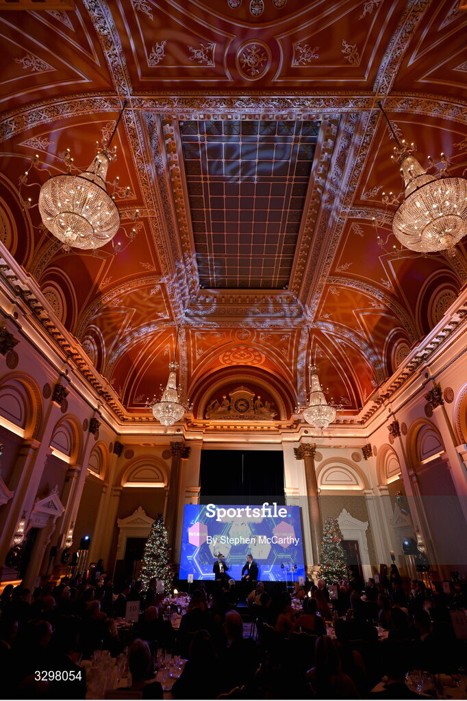 22 November 2025; A general view during the PFA Ireland Awards 2025 at The College Green Hotel in Dublin. Photo by Stephen McCarthy/Sportsfile