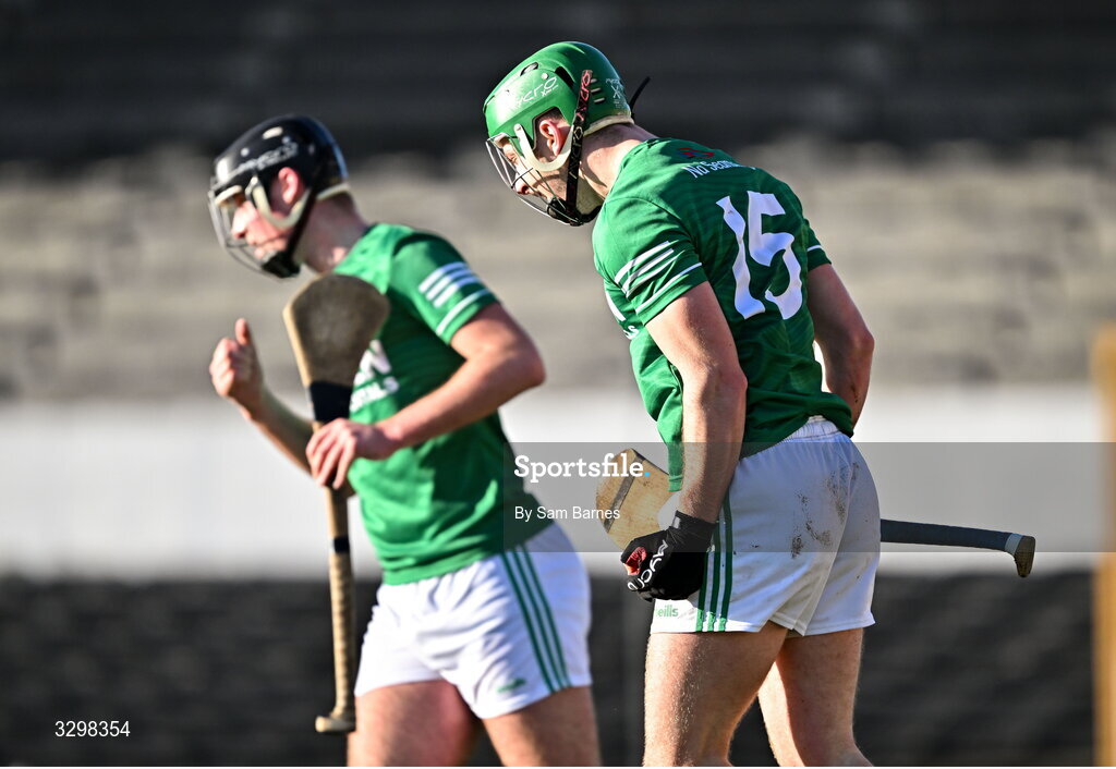 23 November 2025; Niall Shortall of Shamrocks Ballyhale celebrates after scoring his side's first goal during the AIB Leinster GAA Hurling Senior Club Championship semi-final match between Shamrocks Ballyhale and Clough Ballacolla at UPMC Nowlan Park in Kilkenny. Photo by Sam Barnes/Sportsfile