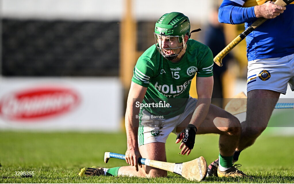 23 November 2025; Niall Shortall of Shamrocks Ballyhale celebrates after scoring his side's first goal during the AIB Leinster GAA Hurling Senior Club Championship semi-final match between Shamrocks Ballyhale and Clough Ballacolla at UPMC Nowlan Park in Kilkenny. Photo by Sam Barnes/Sportsfile