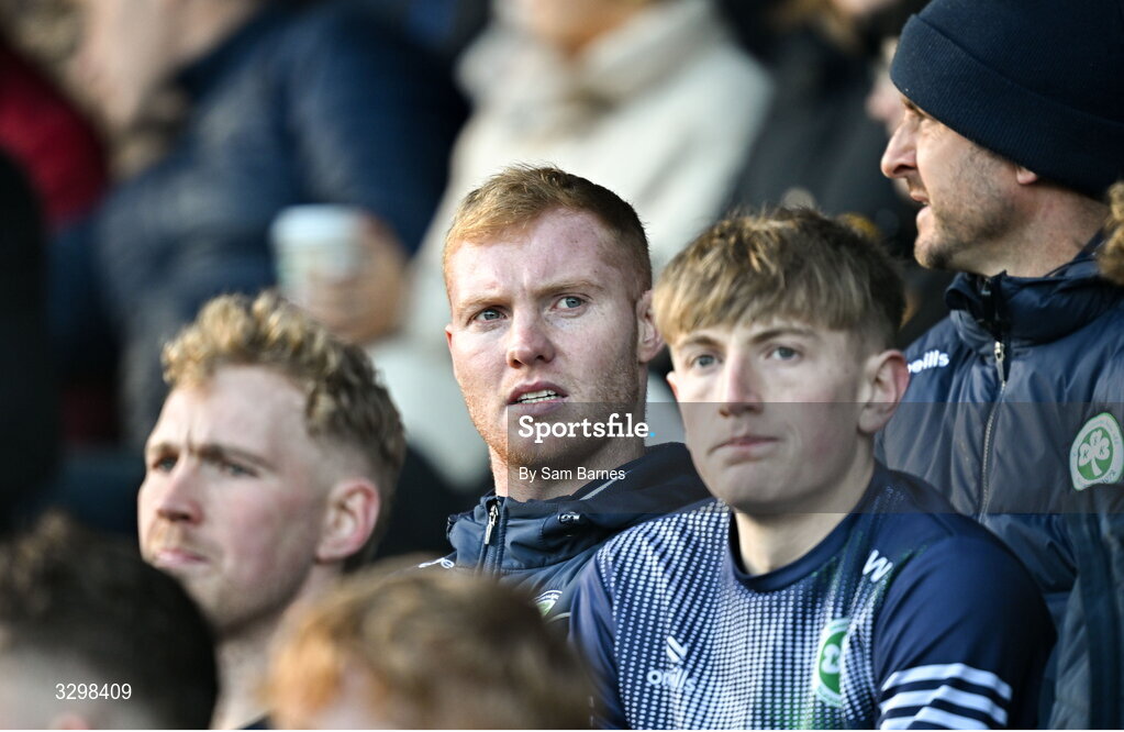 23 November 2025; Adrian Mullen of Shamrocks Ballyhale watches on during the AIB Leinster GAA Hurling Senior Club Championship semi-final match between Shamrocks Ballyhale and Clough Ballacolla at UPMC Nowlan Park in Kilkenny. Photo by Sam Barnes/Sportsfile