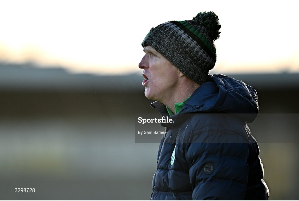 23 November 2025; Shamrocks Ballyhale manager Henry Shefflin during the AIB Leinster GAA Hurling Senior Club Championship semi-final match between Shamrocks Ballyhale and Clough Ballacolla at UPMC Nowlan Park in Kilkenny. Photo by Sam Barnes/Sportsfile