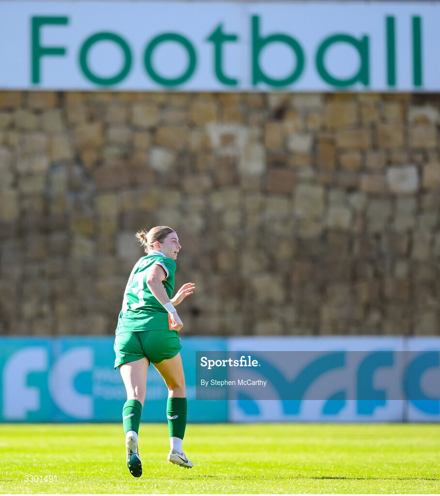 29 November 2025; Hayley Nolan of Republic of Ireland during the women's international friendly match between Republic of Ireland and Hungary at Marbella Football Centre in Marbella, Spain. Photo by Stephen McCarthy/Sportsfile