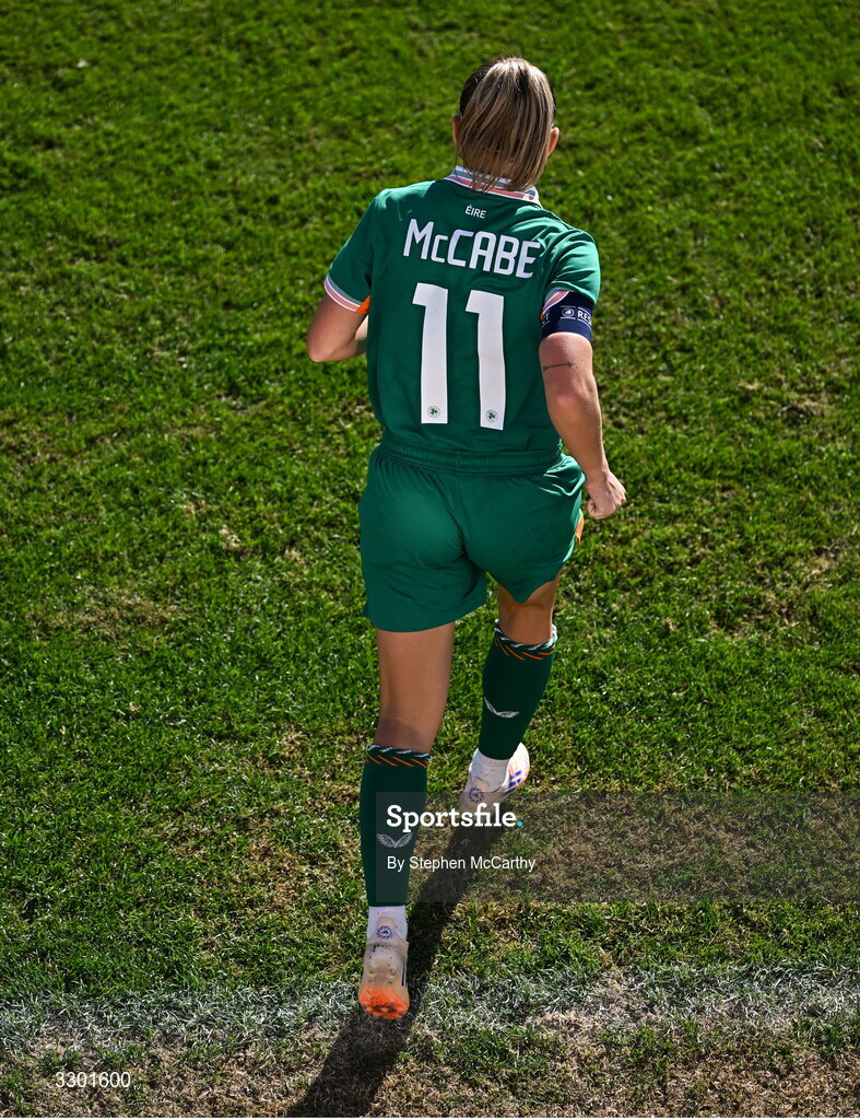 29 November 2025; Katie McCabe of Republic of Ireland during the women's international friendly match between Republic of Ireland and Hungary at Marbella Football Centre in Marbella, Spain. Photo by Stephen McCarthy/Sportsfile