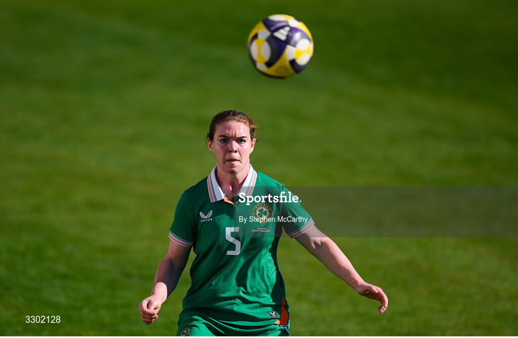 29 November 2025; Aoife Mannion of Republic of Ireland during the women's international friendly match between Republic of Ireland and Hungary at Marbella Football Centre in Marbella, Spain. Photo by Stephen McCarthy/Sportsfile