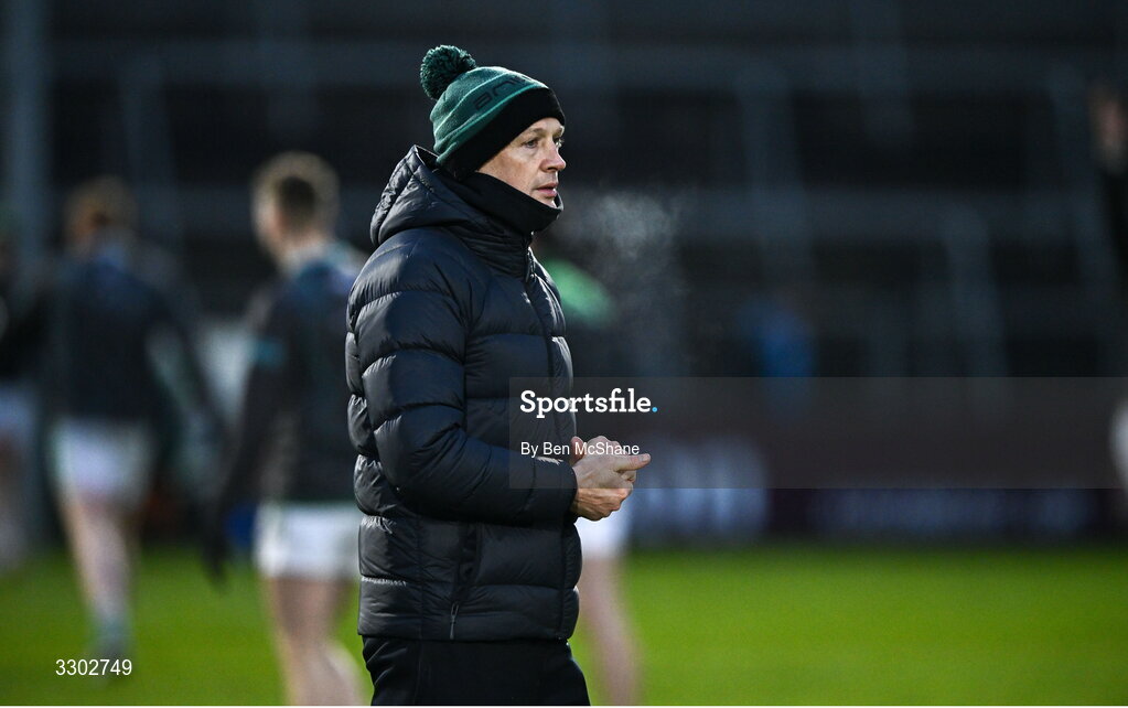 30 November 2025; Newbridge joint-manager Gary Hetherington before the AIB Ulster GAA Football Senior Club Championship semi-final match between Scotstown and Newbridge at BOX-IT Athletic Grounds in Armagh. Photo by Ben McShane/Sportsfile