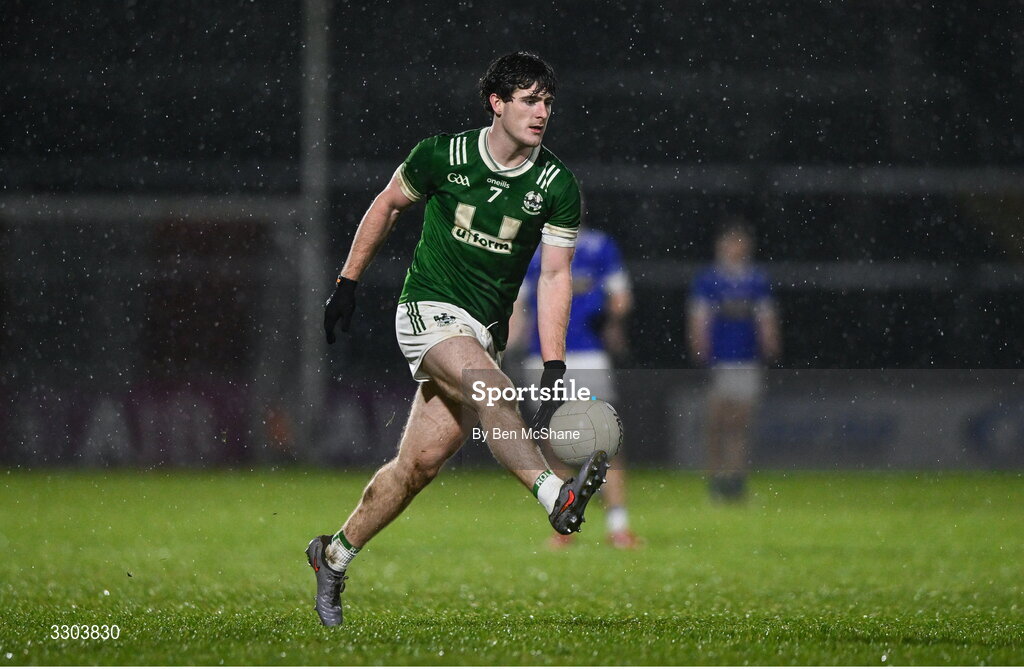 30 November 2025; Padraig McGrogan of Newbridge during the AIB Ulster GAA Football Senior Club Championship semi-final match between Scotstown and Newbridge at BOX-IT Athletic Grounds in Armagh. Photo by Ben McShane/Sportsfile