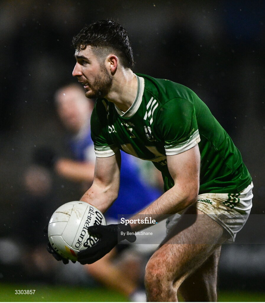 30 November 2025; Sean Treanor of Scotstown during the AIB Ulster GAA Football Senior Club Championship semi-final match between Scotstown and Newbridge at BOX-IT Athletic Grounds in Armagh. Photo by Ben McShane/Sportsfile