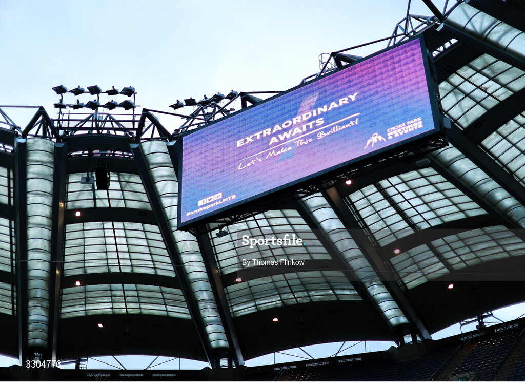 6 December 2025; A general view of Croke Park before the AIB Leinster GAA Hurling Senior Club Championship final match between St Martin's of Wexford and Shamrocks Ballyhale of Kilkenny at Croke Park in Dublin. Photo by Thomas Flinkow/Sportsfile