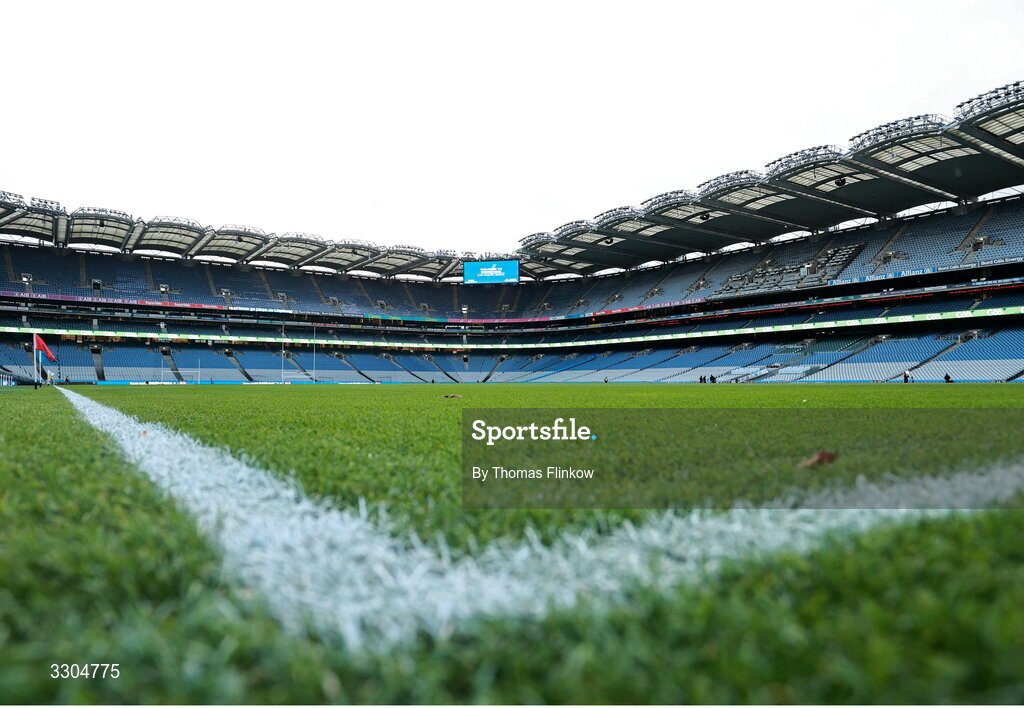 6 December 2025; A general view of Croke Park before the AIB Leinster GAA Hurling Senior Club Championship final match between St Martin's of Wexford and Shamrocks Ballyhale of Kilkenny at Croke Park in Dublin. Photo by Thomas Flinkow/Sportsfile