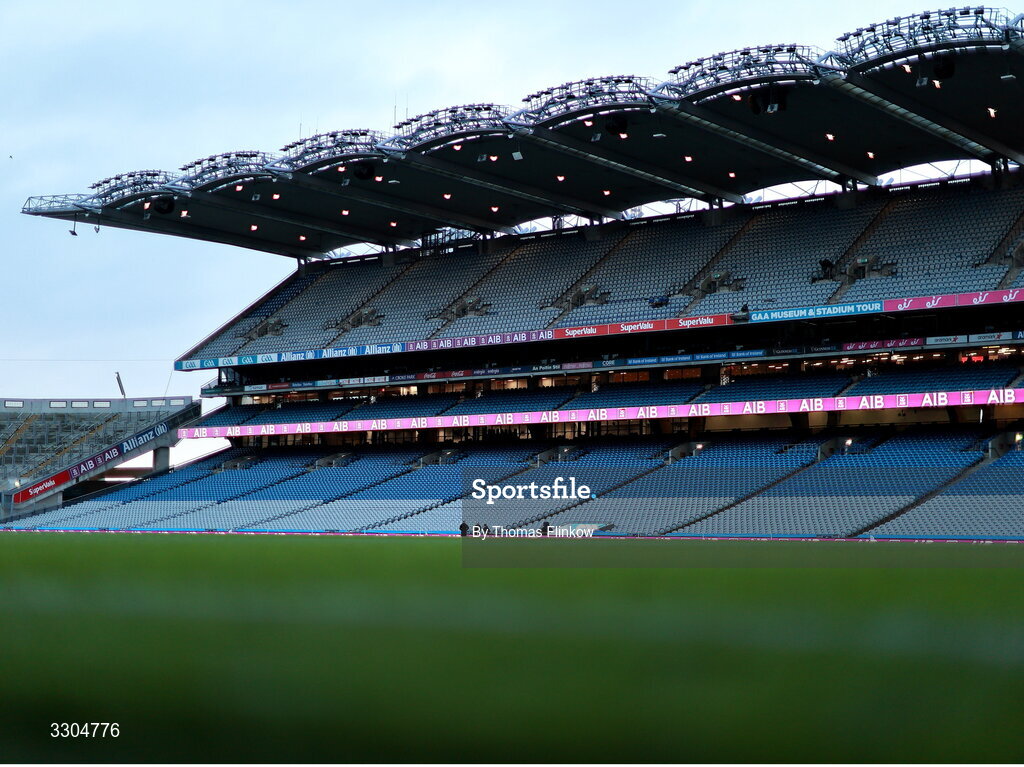 6 December 2025; A general view of Croke Park before the AIB Leinster GAA Football Senior Club Championship final match between Athy of Kildare and Ballyboden St Enda's of Dublin at Croke Park in Dublin. Photo by Thomas Flinkow/Sportsfile
