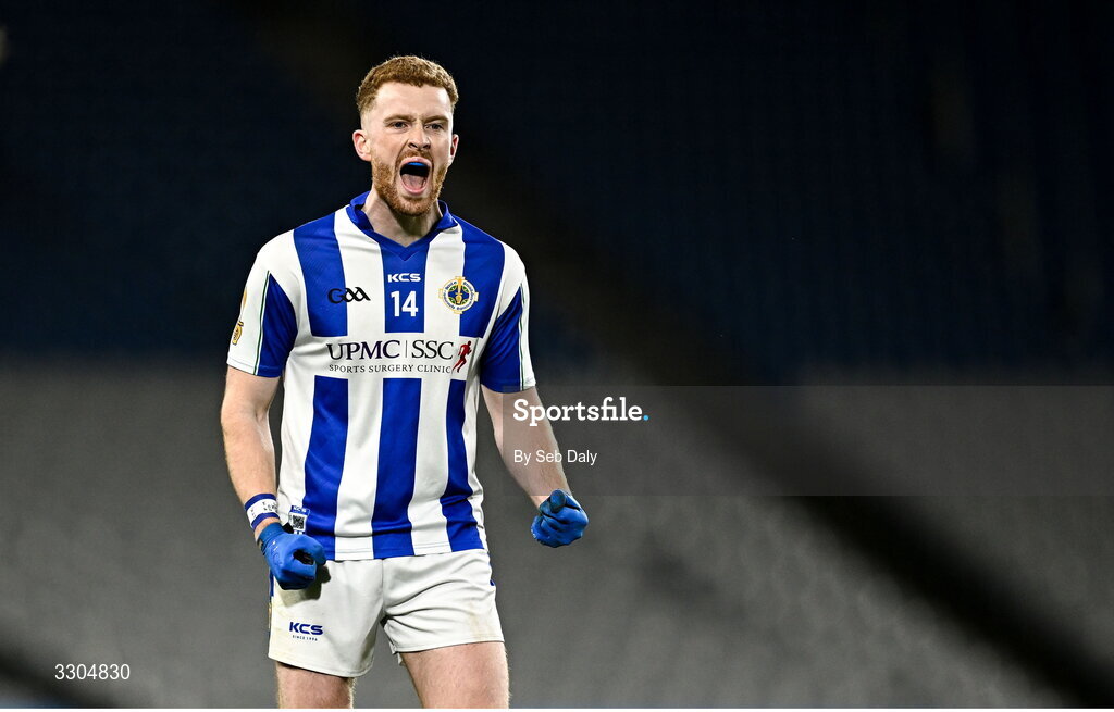 6 December 2025; Ryan O’Dwyer of Ballyboden St Enda’s reacts during the AIB Leinster GAA Football Senior Club Championship final match between Athy of Kildare and Ballyboden St Enda's of Dublin at Croke Park in Dublin. Photo by Seb Daly/Sportsfile
