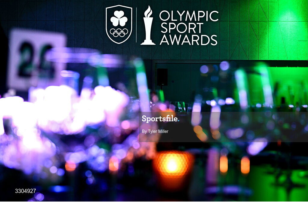 6 December 2025; A general view before the Team Ireland Olympic Sport Awards 2025 at The Royal Convention Centre in Dublin. Photo by Tyler Miller/Sportsfile