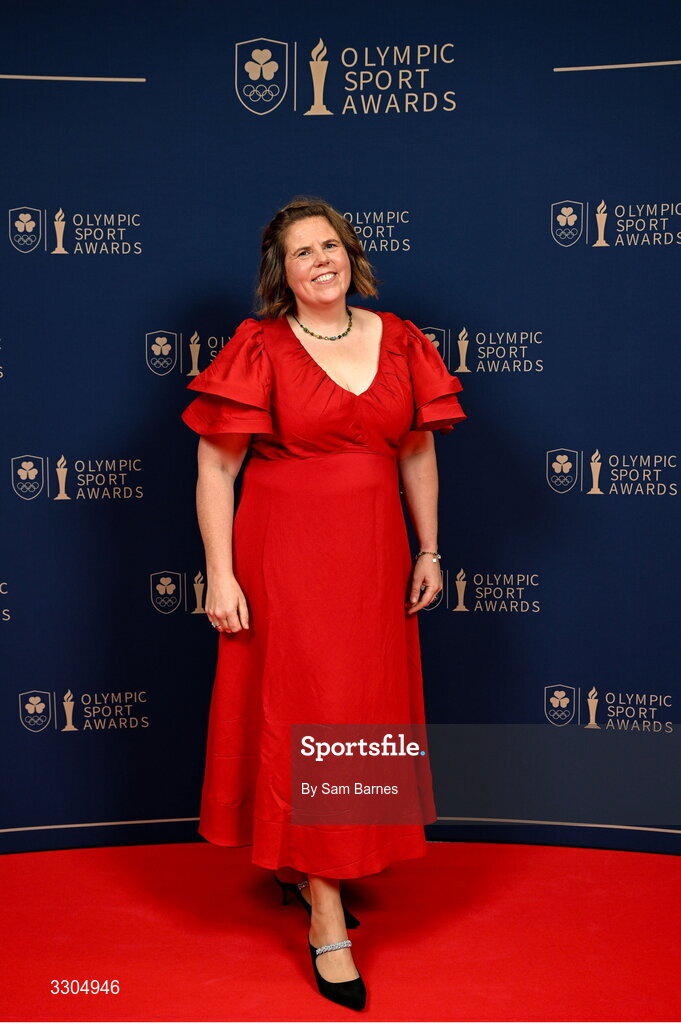 6 December 2025; Olympic Federation of Ireland communications manager Heather Boyle in attendance during the Team Ireland Olympic Sport Awards 2025 at The Royal Convention Centre in Dublin. Photo by Sam Barnes/Sportsfile