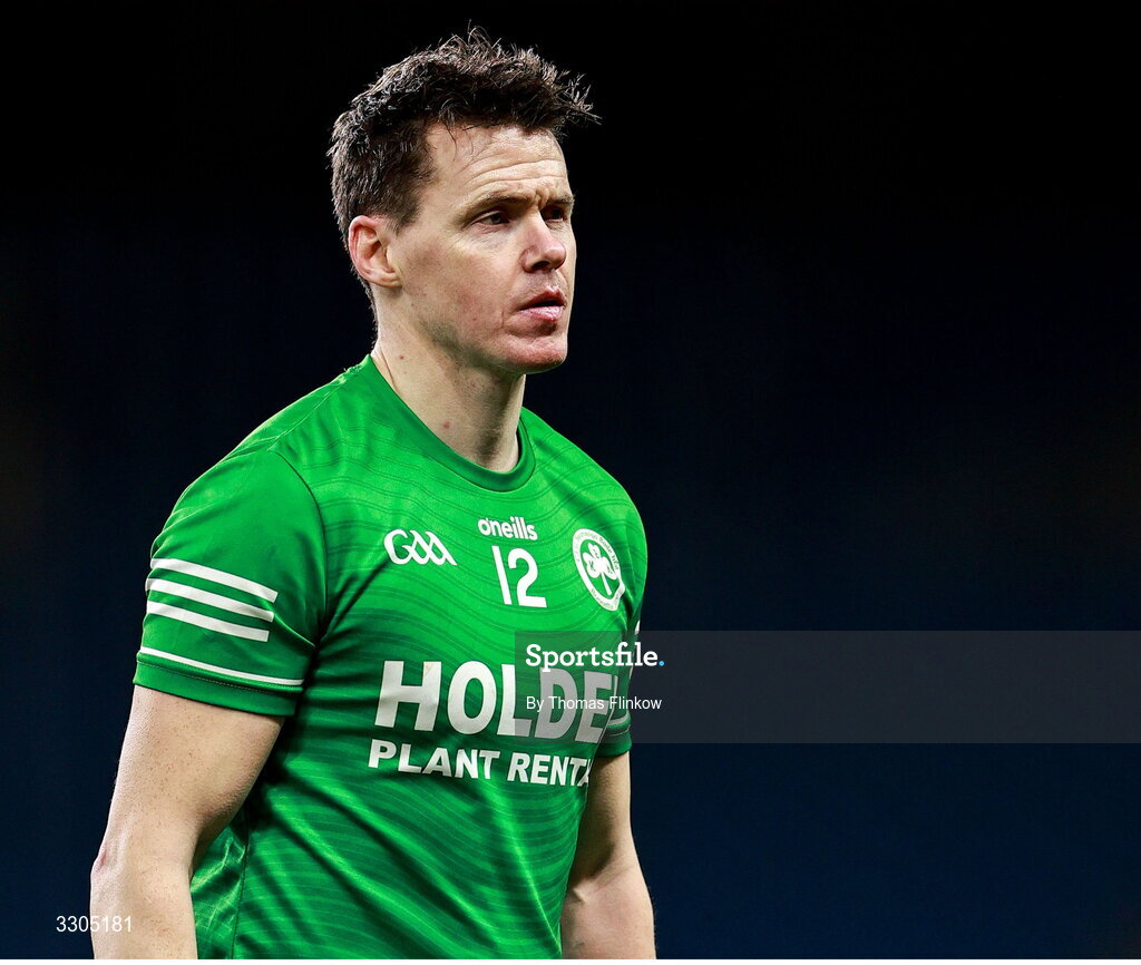 6 December 2025; A dejected TJ Reid of Shamrocks Ballyhale leaves the pitch after his side's defeat in the AIB Leinster GAA Hurling Senior Club Championship final match between St Martin's of Wexford and Shamrocks Ballyhale of Kilkenny at Croke Park in Dublin. Photo by Thomas Flinkow/Sportsfile