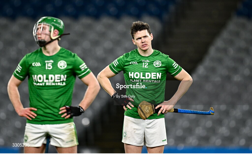 6 December 2025; TJ Reid of Shamrocks Ballyhale after his side's defeat in the AIB Leinster GAA Hurling Senior Club Championship final match between St Martin's of Wexford and Shamrocks Ballyhale of Kilkenny at Croke Park in Dublin. Photo by Seb Daly/Sportsfile