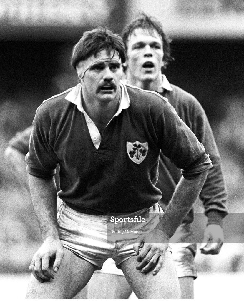 2 February 1985; Willie Anderson of Ireland during the Five Nations Championship match between Scotland and Ireland at Murrayfield in Edinburgh, Scotland. Photo by Ray McManus/Sportsfile