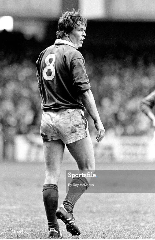 16 March 1985; Brian Spillane, Ireland. Five Nations Rugby Championship, Wales v Ireland, Cardiff Arms Park, Cardiff, Wales. Picture credit: Ray McManus / SPORTSFILE