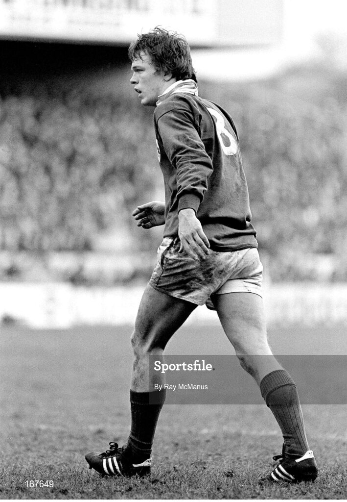 2 February 1985; Brian Spillane of Ireland during the Five Nations Championship match between Scotland and Ireland at Murrayfield in Edinburgh, Scotland. Photo by Ray McManus/Sportsfile