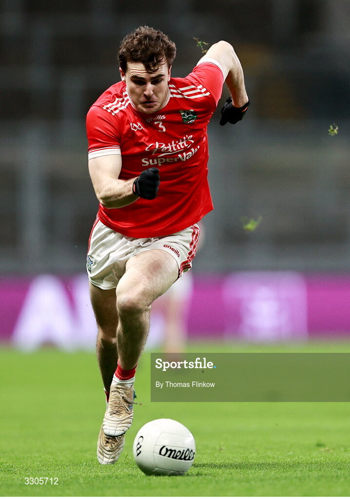 6 December 2025; Michael Spillane of Athy during the AIB Leinster GAA Football Senior Club Championship final match between Athy of Kildare and Ballyboden St Enda's of Dublin at Croke Park in Dublin. Photo by Thomas Flinkow/Sportsfile
