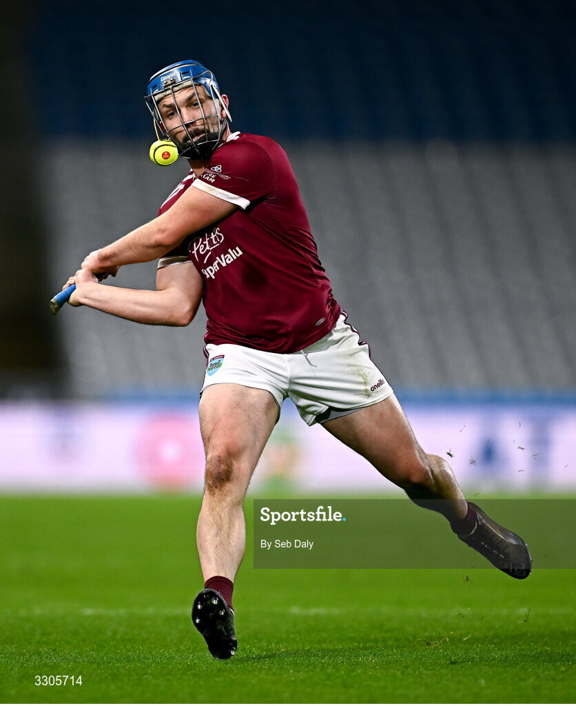 6 December 2025; Michael Coleman of St Martin’s during the AIB Leinster GAA Hurling Senior Club Championship final match between St Martin's of Wexford and Shamrocks Ballyhale of Kilkenny at Croke Park in Dublin. Photo by Seb Daly/Sportsfile