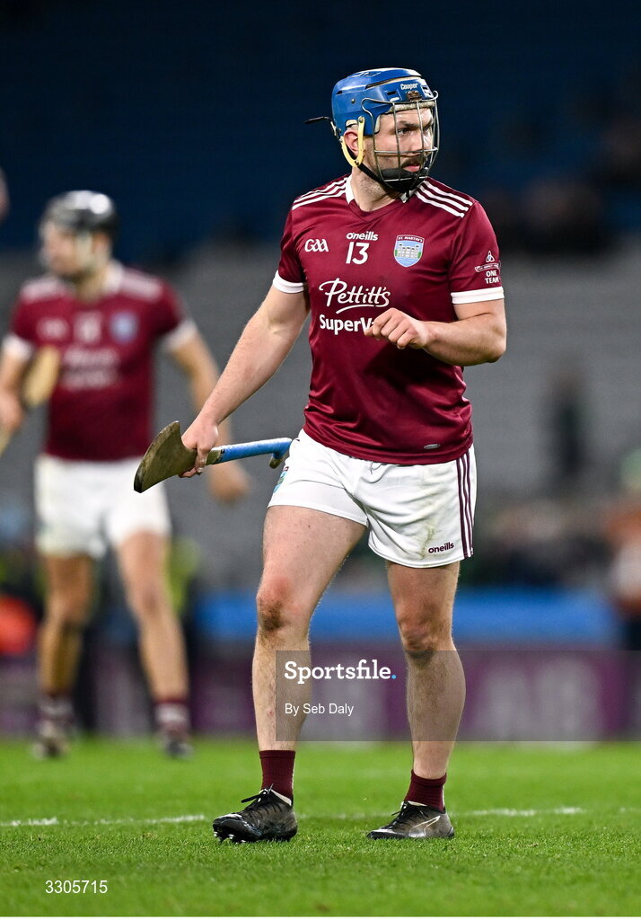 6 December 2025; Michael Coleman of St Martin’s during the AIB Leinster GAA Hurling Senior Club Championship final match between St Martin's of Wexford and Shamrocks Ballyhale of Kilkenny at Croke Park in Dublin. Photo by Seb Daly/Sportsfile