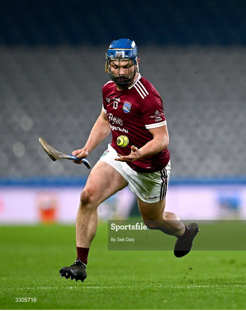 6 December 2025; Michael Coleman of St Martin’s during the AIB Leinster GAA Hurling Senior Club Championship final match between St Martin's of Wexford and Shamrocks Ballyhale of Kilkenny at Croke Park in Dublin. Photo by Seb Daly/Sportsfile