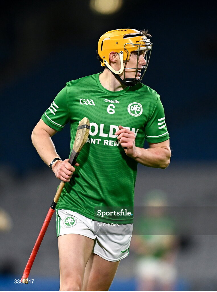 6 December 2025; Richie Reid of Shamrocks Ballyhale during the AIB Leinster GAA Hurling Senior Club Championship final match between St Martin's of Wexford and Shamrocks Ballyhale of Kilkenny at Croke Park in Dublin. Photo by Seb Daly/Sportsfile
