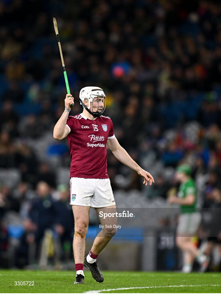 6 December 2025; Rory O’Connor of St Martin’s during the AIB Leinster GAA Hurling Senior Club Championship final match between St Martin's of Wexford and Shamrocks Ballyhale of Kilkenny at Croke Park in Dublin. Photo by Seb Daly/Sportsfile