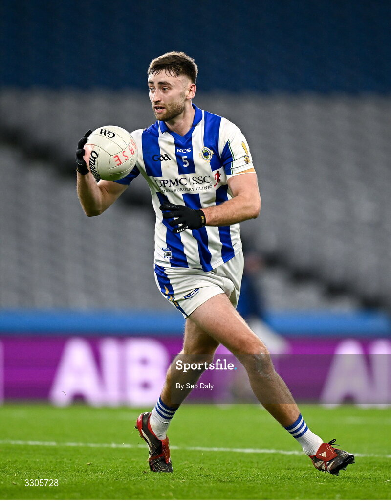 6 December 2025; Patrick Dunleavy of Ballyboden St Enda’s during the AIB Leinster GAA Football Senior Club Championship final match between Athy of Kildare and Ballyboden St Enda's of Dublin at Croke Park in Dublin. Photo by Seb Daly/Sportsfile