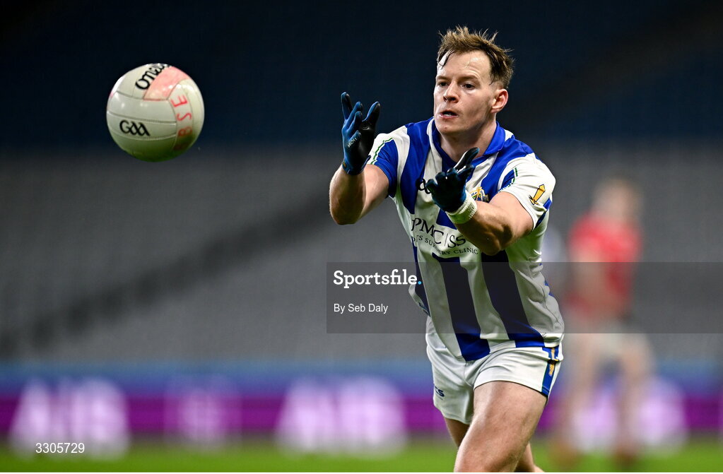 6 December 2025; Peter Healy of Ballyboden St Enda’s during the AIB Leinster GAA Football Senior Club Championship final match between Athy of Kildare and Ballyboden St Enda's of Dublin at Croke Park in Dublin. Photo by Seb Daly/Sportsfile