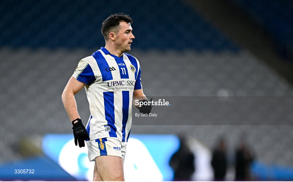 6 December 2025; Colm Basquel of Ballyboden St Enda’s during the AIB Leinster GAA Football Senior Club Championship final match between Athy of Kildare and Ballyboden St Enda's of Dublin at Croke Park in Dublin. Photo by Seb Daly/Sportsfile