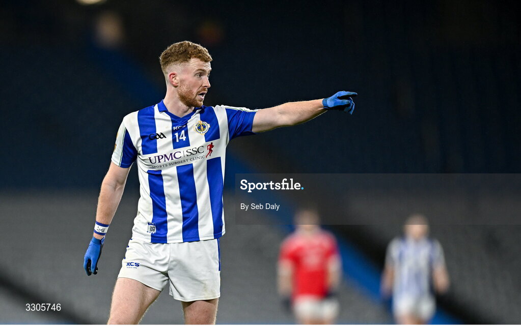 6 December 2025; Ryan O’Dwyer of Ballyboden St Enda’s during the AIB Leinster GAA Football Senior Club Championship final match between Athy of Kildare and Ballyboden St Enda's of Dublin at Croke Park in Dublin. Photo by Seb Daly/Sportsfile