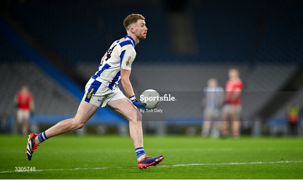 6 December 2025; Ryan O’Dwyer of Ballyboden St Enda’s during the AIB Leinster GAA Football Senior Club Championship final match between Athy of Kildare and Ballyboden St Enda's of Dublin at Croke Park in Dublin. Photo by Seb Daly/Sportsfile