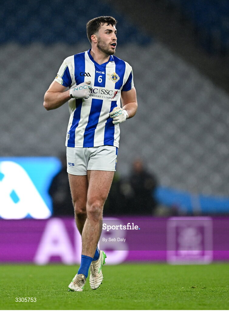 6 December 2025; Alex Gavin of Ballyboden St Enda’s during the AIB Leinster GAA Football Senior Club Championship final match between Athy of Kildare and Ballyboden St Enda's of Dublin at Croke Park in Dublin. Photo by Seb Daly/Sportsfile