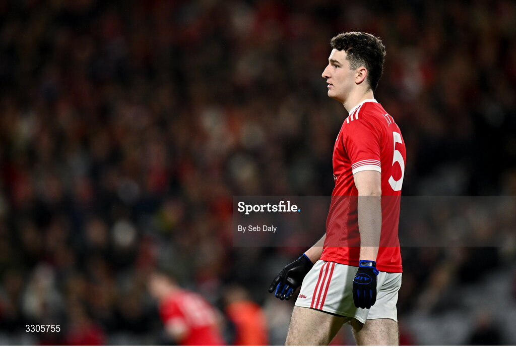 6 December 2025; Padraic Spillane of Athy during the AIB Leinster GAA Football Senior Club Championship final match between Athy of Kildare and Ballyboden St Enda's of Dublin at Croke Park in Dublin. Photo by Seb Daly/Sportsfile