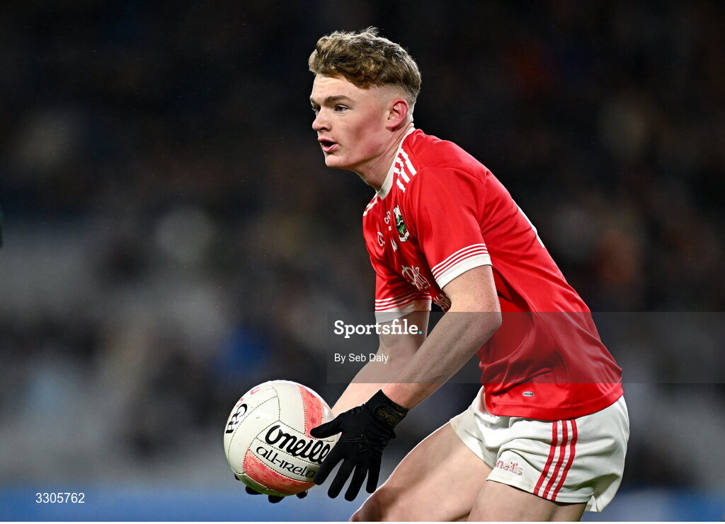 6 December 2025; Ronan Kelly of Athy during the AIB Leinster GAA Football Senior Club Championship final match between Athy of Kildare and Ballyboden St Enda's  of Dublin at Croke Park in Dublin. Photo by Seb Daly/Sportsfile