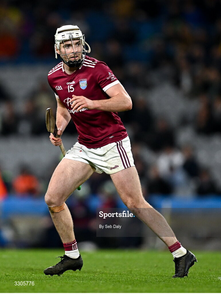 6 December 2025; Jake Firman of St Martin’s during the AIB Leinster GAA Hurling Senior Club Championship final match between St Martin's of Wexford and Shamrocks Ballyhale of Kilkenny at Croke Park in Dublin. Photo by Seb Daly/Sportsfile