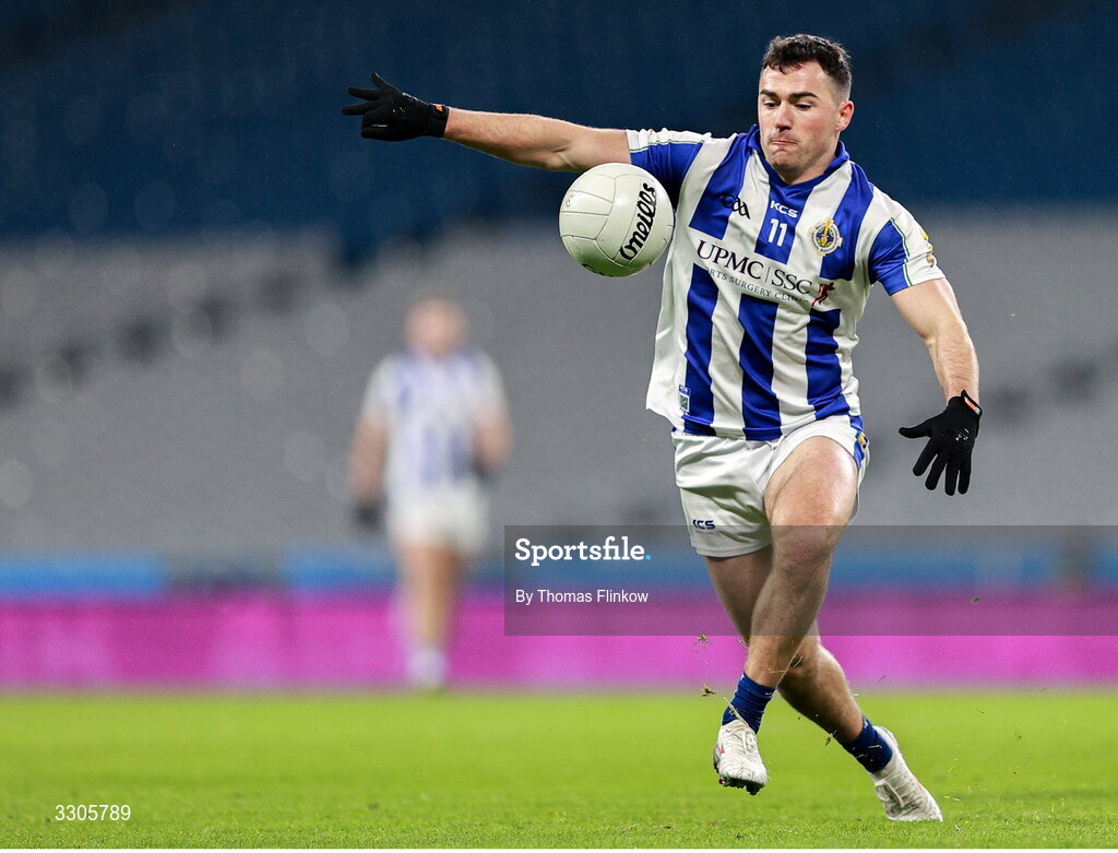 6 December 2025; Colm Basquel of Ballyboden St Enda’s during the AIB Leinster GAA Football Senior Club Championship final match between Athy of Kildare and Ballyboden St Enda's of Dublin at Croke Park in Dublin. Photo by Thomas Flinkow/Sportsfile