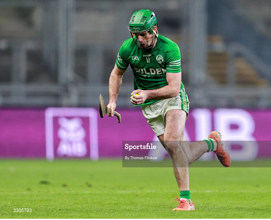 6 December 2025; Eoin Cody of Shamrocks Ballyhale during the AIB Leinster GAA Hurling Senior Club Championship final match between St Martin's of Wexford and Shamrocks Ballyhale of Kilkenny at Croke Park in Dublin. Photo by Thomas Flinkow/Sportsfile